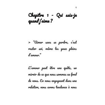 Je choisis d'aimer, sans me perdre.
