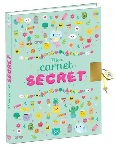 Carnet Secret Fille, Journal Intime Avec Code, Cahier Journal Bloc Carnet Secret Fille, Journal Intime Avec Code, Cahier Journal Bloc