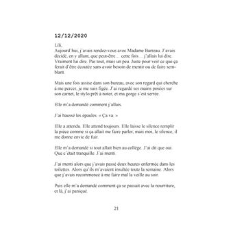 Je ne t'écoute pas...