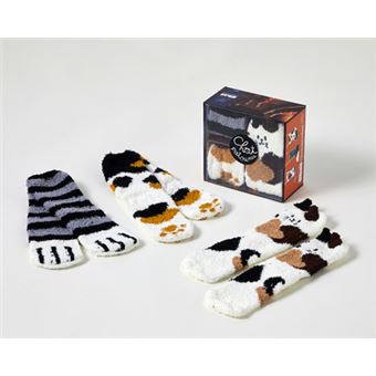 Coffret Les goûters de la famille Chat chaussettes