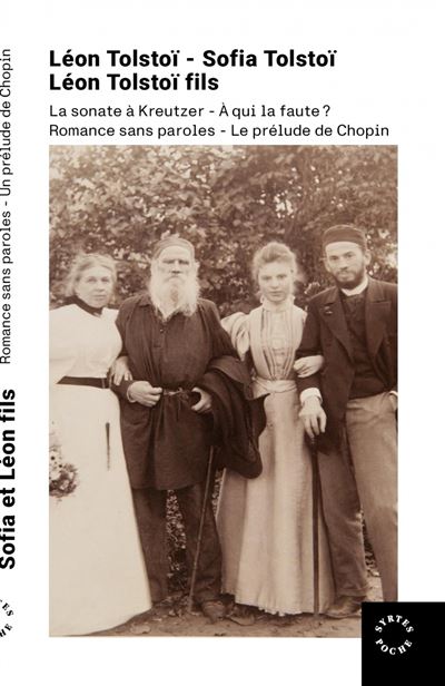 La Sonate a Kreutzer - A qui la faute ? Romance sans parole.