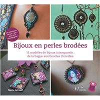 Bijoux en perles brodées