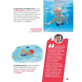 Je fais de la natation avec Léon Marchand