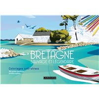 Bretagne sauvage et légendaire coloriages