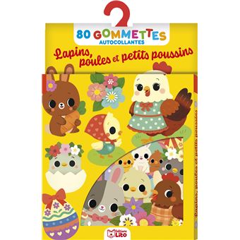 Lapins poules petits poussins - 1
