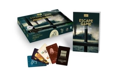 Escape Game Prisons Maudites - Collectif - Geo Prisma Media - Boîte ou accessoire - Jeux livres objets