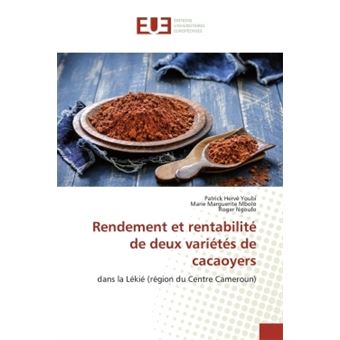 Rendement et rentabilité de deux variétés de cacaoyers - 1