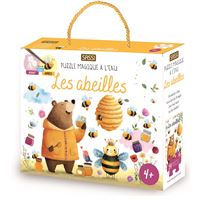 Puzzle magique à l'eau. Les abeilles
