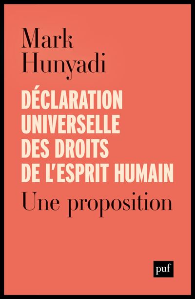 洋書 Pour l'honneur de l'esprit humain Déclaration universelle des droits de l'esprit humain - broché