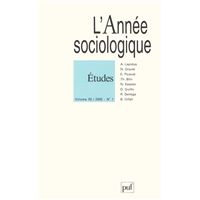 Année sociologique 2000, vol. 50 (1)