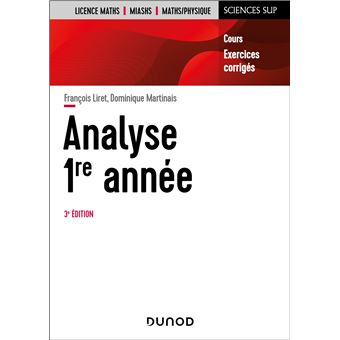 Analyse - Licence 1re année - 1