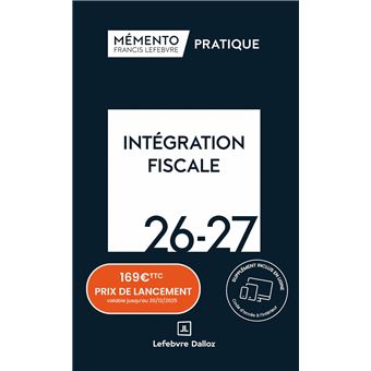 Mémento Intégration fiscale 2026-2027