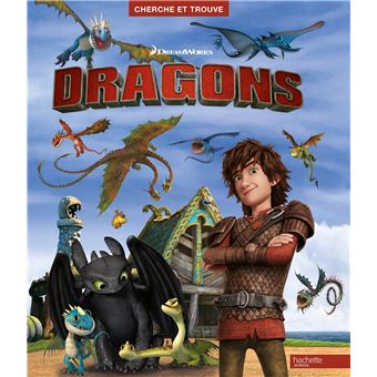 Dragons - Dreamworks-Dragons-Cherche et trouve - 1