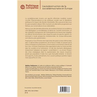 L’autodestruction de la socialdémocratie en Europe