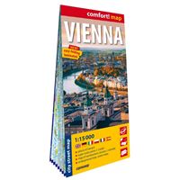 Vienne 1/15.000 (carte grand format laminée - plan de ville). Vienna