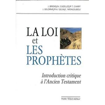 La loi et les prophetes - 1