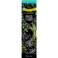 Mes marque-pages à gratter : Magie de la forêt