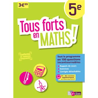 Tous forts en maths ! 5e - 1