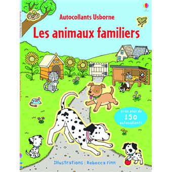 Les animaux familiers - Autocollants Usborne - 1