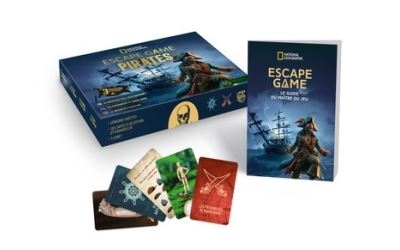 Escape Game Pirates - Collectif - National Geographic - Boîte ou accessoire - Jeux livres objets - National Geographic