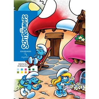 Les Schtroumpfs - Coloriages mystères - Schtroumpfs - 1