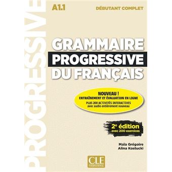 Grammaire progressive déb. complet + appli + CD 2e édition - 1