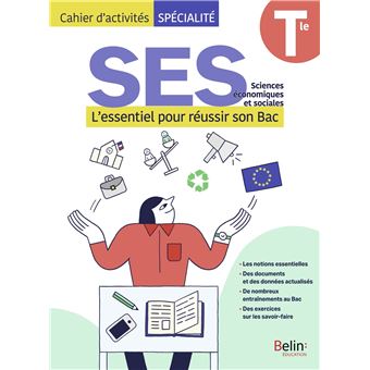 Cahier SES Terminale