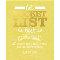 Het Bucketlist Boek voor ouders