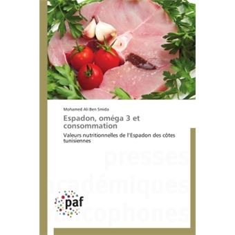 Espadon, oméga 3 et consommation - 1