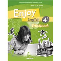 Enjoy English 4e - Workbook - version papier