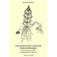 Les limites du langage philosophique (NED 2025)