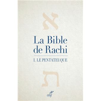 La bible de rachi - tome 1 le pentateuque - 1
