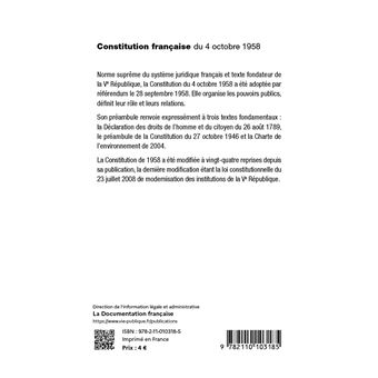 3 French constitution of 1958 Images: PICRYL - Public Domain