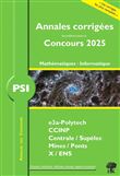 Annales des Concours 2025 – PSI Mathématiques et Informatique