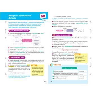 Fiches bac Français 1re générale & techno Bac 2025