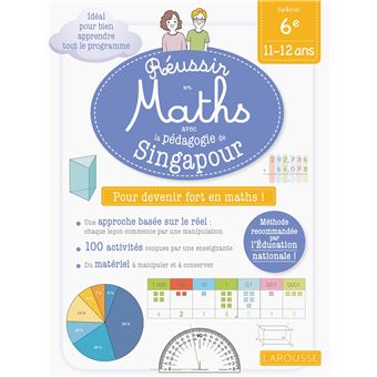 Réussir en maths avec Montessori et la pédagogie de Singapour 6e