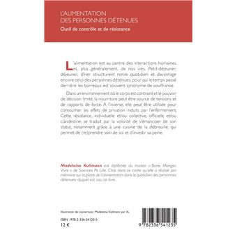 L’alimentation des personnes détenues
