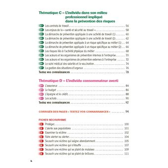 Prévention santé environnement CAP Accompagnant éducatif petite enfance PSE 2024
