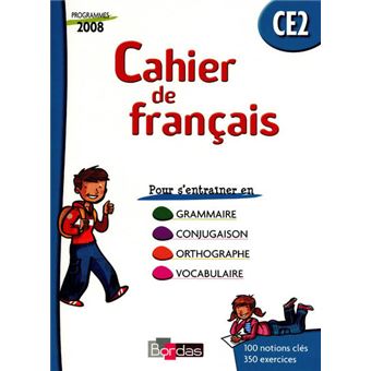 Cahier de français CE2 2009 - 1