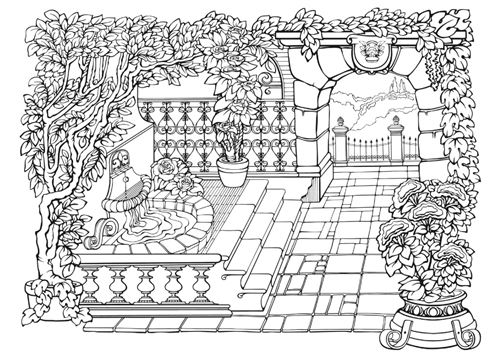 Livre de coloriage paysages relaxants, Cahier de dessins anti-stress pour  adultes - Zen Color - Nouvelle librairie sétoise