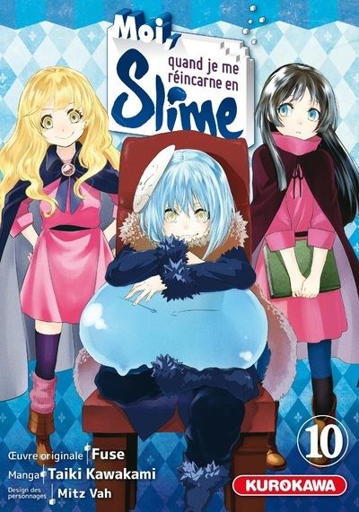 Moi, quand je me réincarne en Slime - tome 10 -  Fuse - broché