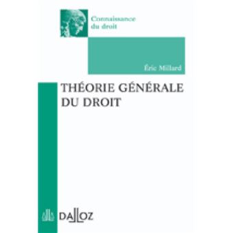 Théorie générale du droit - 1