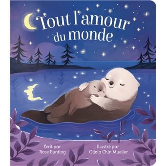 Petite loutre - Livre cartonné pour enfants - Editions Ptit chou