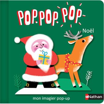 Pop Pop Pop : Mon imagier pop-up de Noël - 1