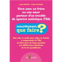 Vivre avec un frère ou une soeur porteur d'un trouble du spectre autistique, TSA