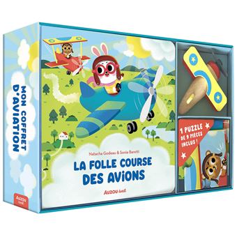 Mon coffret d'aviation - la folle course des avions - 1