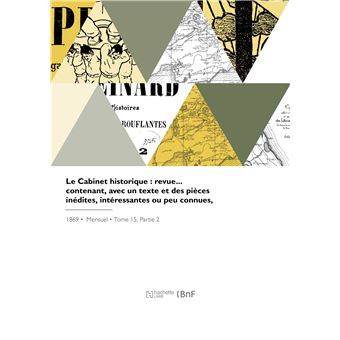 Le cabinet historique - 1