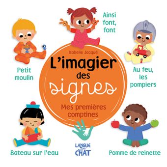 L'imagier des signes - Mes premières comptines - 1