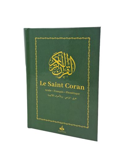 Le saint coran (le) arabe - ve Français - Phonétique - REVELATION REVELATION - Albouraq - cartonné - Livre