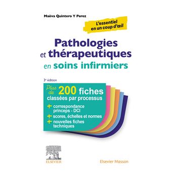 Pathologies et thérapeutiques en soins infirmiers - 1